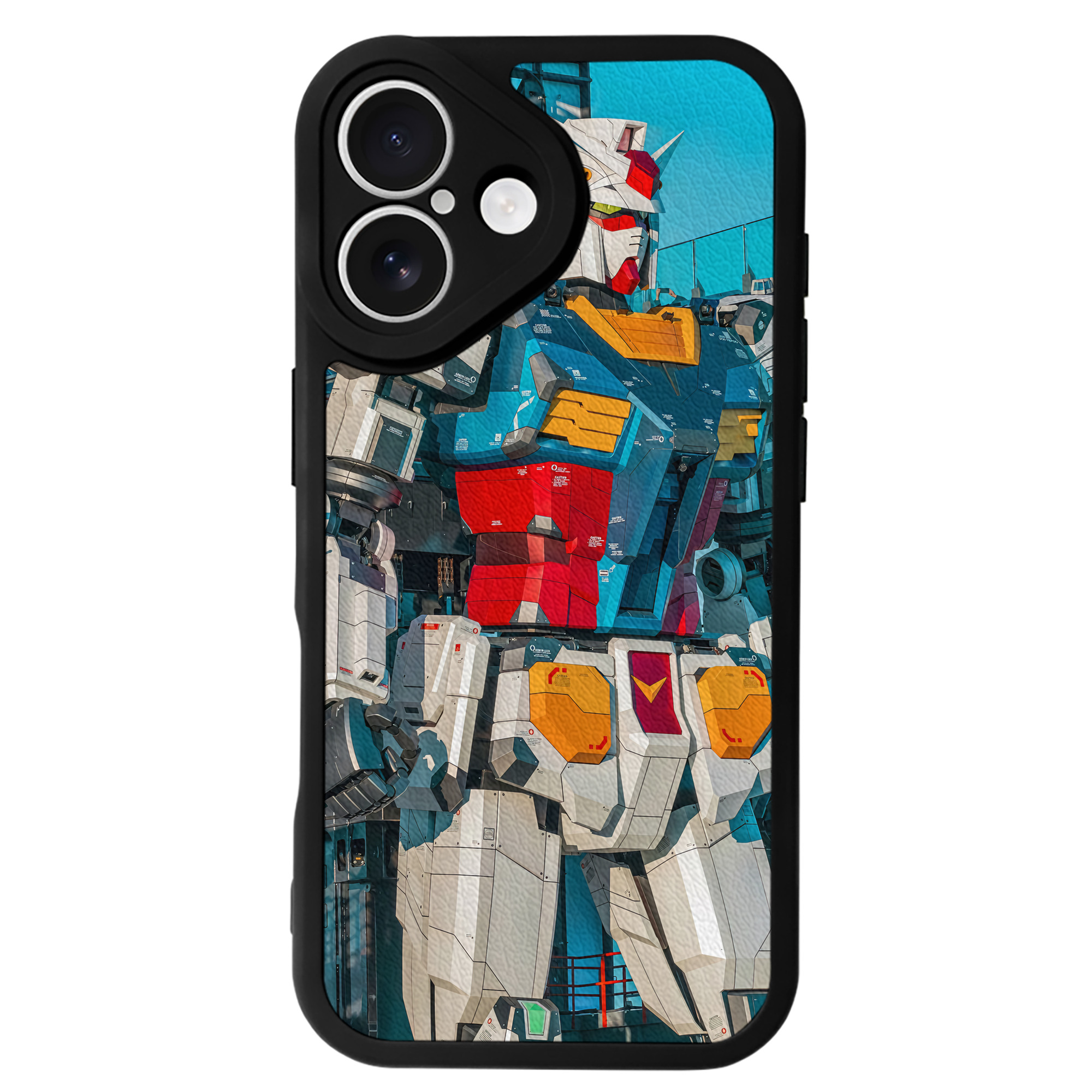（画像用） Transformers トランスフォーマー 【iPhone 16シリーズ対応】シリコンスマホケース（レザー調） 材質：シリコン